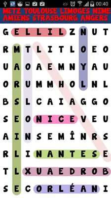 Mots Mêlés android App screenshot 1